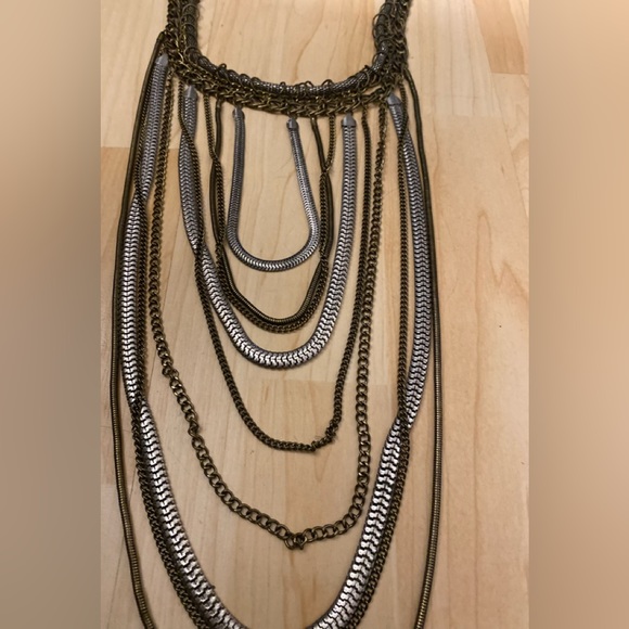 Mix metals necklace - Picture 6 of 6